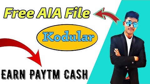 Aia file || new aia file || 2020 aia file || Kodular aia file || Best aia file || AIA File Daily use