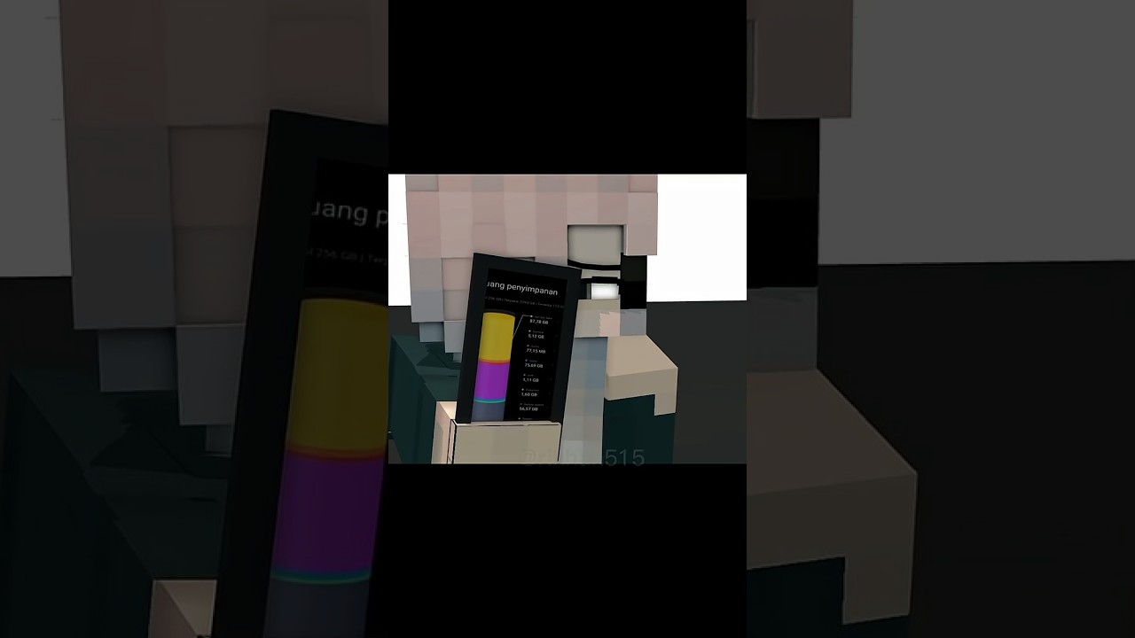 Penyimpanan full🥺🥺 #minecraft #animation #minecraftanimation #shorts #short #fypシ #fyp #edit