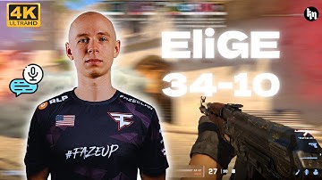 EliGE (34-10) VOICE COMMS @ FACEIT NA 2600 Elo (mirage) | July 4, 2025 | CS2 POV/DEMO
