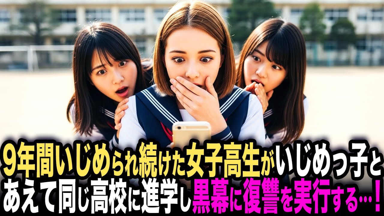9年間毎日いじられ続けた女子高生はあえて同じ高校に進学し、黒幕に強烈な復讐を完了させました…