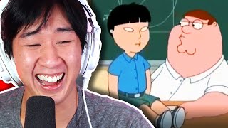 Asian watches OFFENSIVE Family Guy Moments | React Rush Day 5