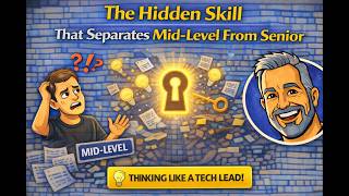 The Hidden Skill That Separates Mid-Level From Senior #SeniorDeveloper #SoftwareEngineering