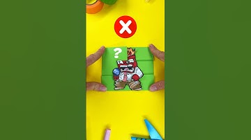 Solving Paper Craft Puzzle with Anger by Inside Out 🔥#insideout #insideout2 #anger #puzzle #craft