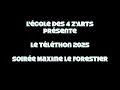 Capture de la vidéo "Téléthon 2025 - Soirée Maxime Le Forestier"  Par L''école Des 4 Z'arts