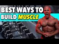 10 BEST Ways To Build MUSCLE (that actually work)!