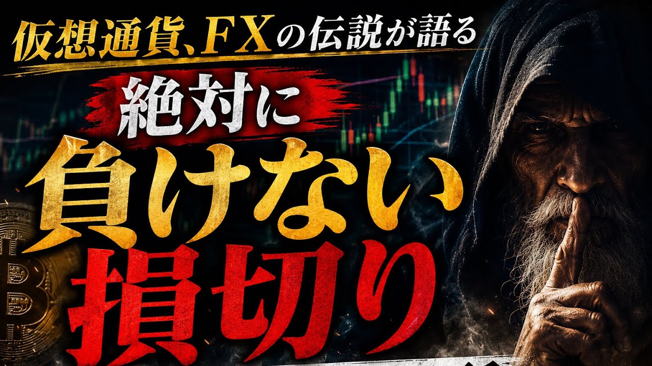 FX、仮想通貨の重鎮 “ Toshiki Nakano “ 「初心者が絶対に負けない損切り」