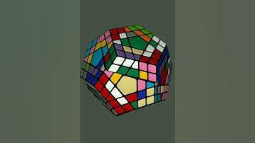 Gigaminx Cube Pattern✨ || 12 Rings (3-4 cycles) || #shorts #youtubeshorts #cube #pattern