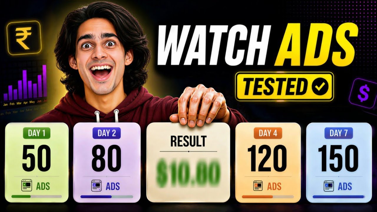 rewrite this title I Tried Earning Money by Watching Ads For 7 Days (Real or Fake?) rewrite this title I Tried Earning Money by Watching Ads For 7 Days (Real or Fake?)
