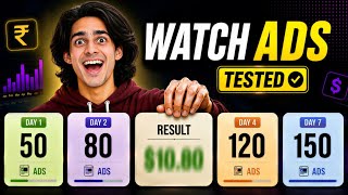 I Tried Earning Money by Watching Ads For 7 Days (Real or Fake?)