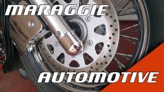 Suzuki Intruder Volusia 2003 - DIY chrome fork covers installation