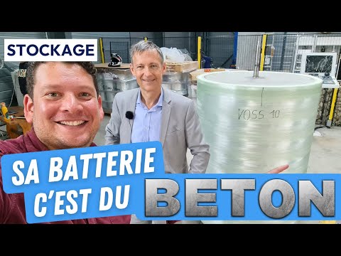 Il stocke de l'électricité avec des VOLANTS D'INERTIE