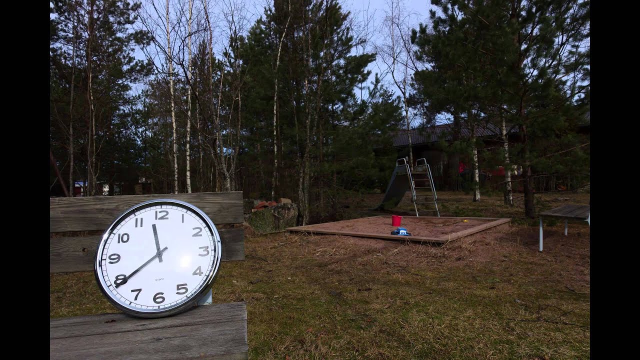 Partial solar eclipse; scenery lightning changes (2hrs timelapse) - YouTube