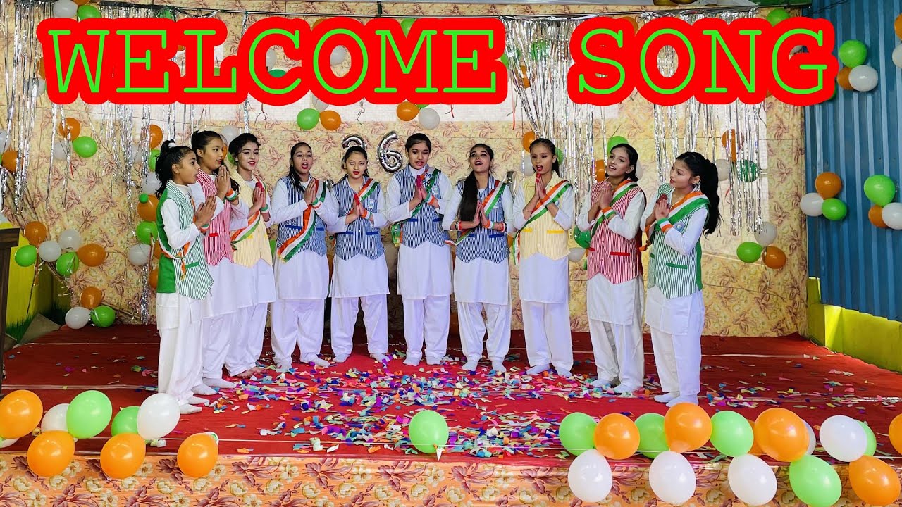 WELCOME SONG | 26 january 2021 | republic day | little international school