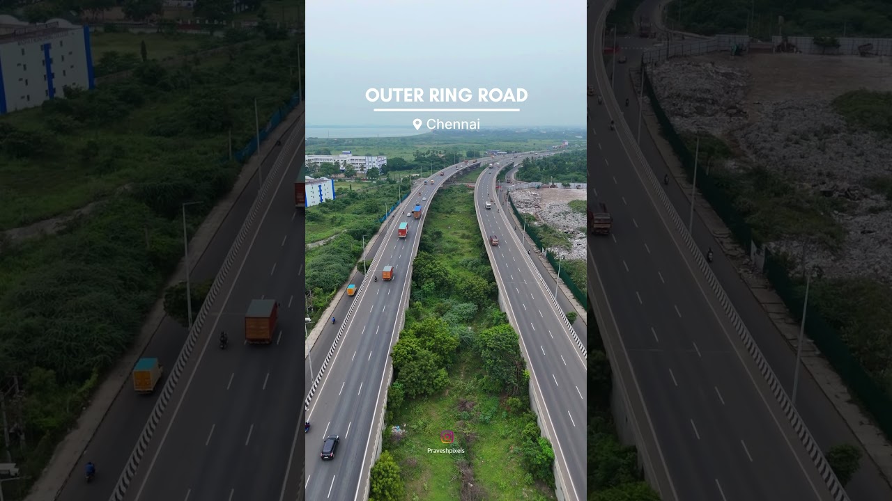 Outer Ring Road | Chennai | DJI Mini4 Pro