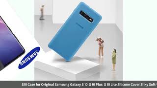 S10 Case for Original Samsung Galaxy S 10 / S 10 Plus / S 10 Lite Silicone Cover Silky Soft Touch... screenshot 5