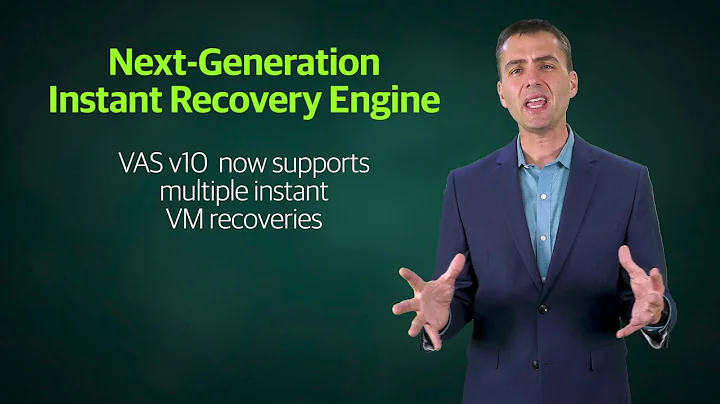Veeam Availability Suite v10 -  Next Generation Instant Recovery Engine Demo