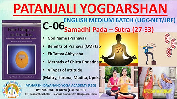 UGC-NET/JRF (Eng) I YOGDARSHAN C-05 I OM Jap, 4 Types of Attitude I By Mr Rahul Arya, B1