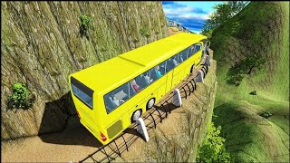 Uphill Off road Bus driving simulator 3d Games - Bus simulator_bus  - Android Gameplay #3dbusgame screenshot 5