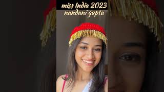 Miss India 2023: Rajasthans Nandini Gupta wins the crown viral shorts