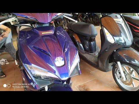 Video Thanh lý xe ariblade và xe grande cũ bán rẻ điện thoại... - youtube