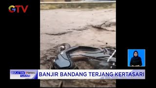 Banjir Bandang Terjang Bandung, Sejumlah Sepeda Motor Terbawa Arus #BuletiniNewsSiang 09/12