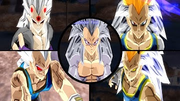 [DBZBT3 ISO AF V2] VEGETA AF ALL FORMS! (PT2)