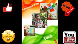 🇮🇳Independence Day card 🇮🇳 | how to make a very easy card | #beautiful screenshot 5