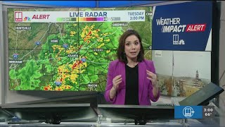 Tracking rain, storms across metro Atlanta, north Georgia | Timeline