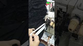 Waist Elastic Attach by Overlock Machine #elasticattach #overlock #waist #sewing Wealth