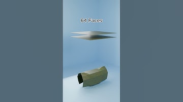 What Happens When You Add More Faces to a 3D Model ? #satisfying #balls #asmr #fyp #viral #foryou