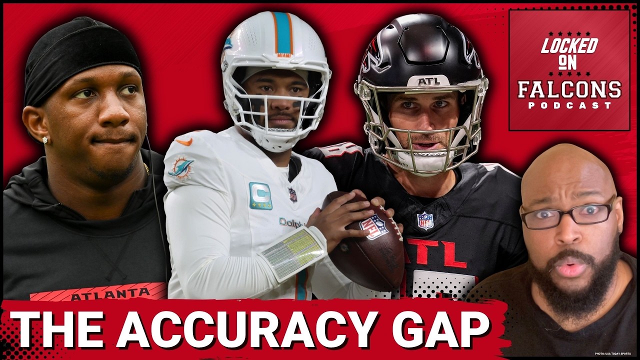 PRECISION: Tua Tagovailoa’s ACCURACY Gives Him EDGE Over Michael Penix in Atlanta Falcons QB Battle
