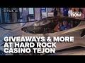 Giveaways and promotions offered at Hard Rock Casino Tejon