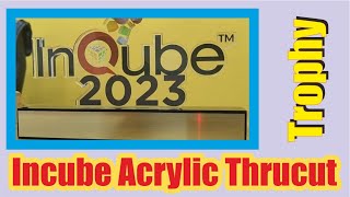 Customized (Incube) Logo Shape Acrylic Trophy |  Trophies screenshot 4