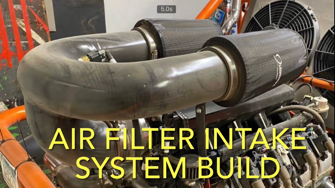 Ls3 Intake Filter LS3 6.2L ENGINE DIY AIR FILTER INTAKE SYSTEM BUILD MATERIALS, COST ...
