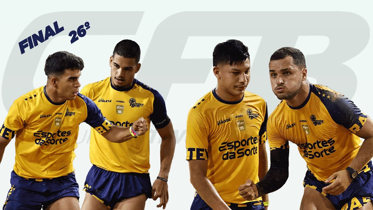 FINAL 26º CIRCUITO FUTEVÔLEI BRASIL - BEGUINHA E IAGO X JOÃO ET E BRUNO BARROS #futevoleibrasil