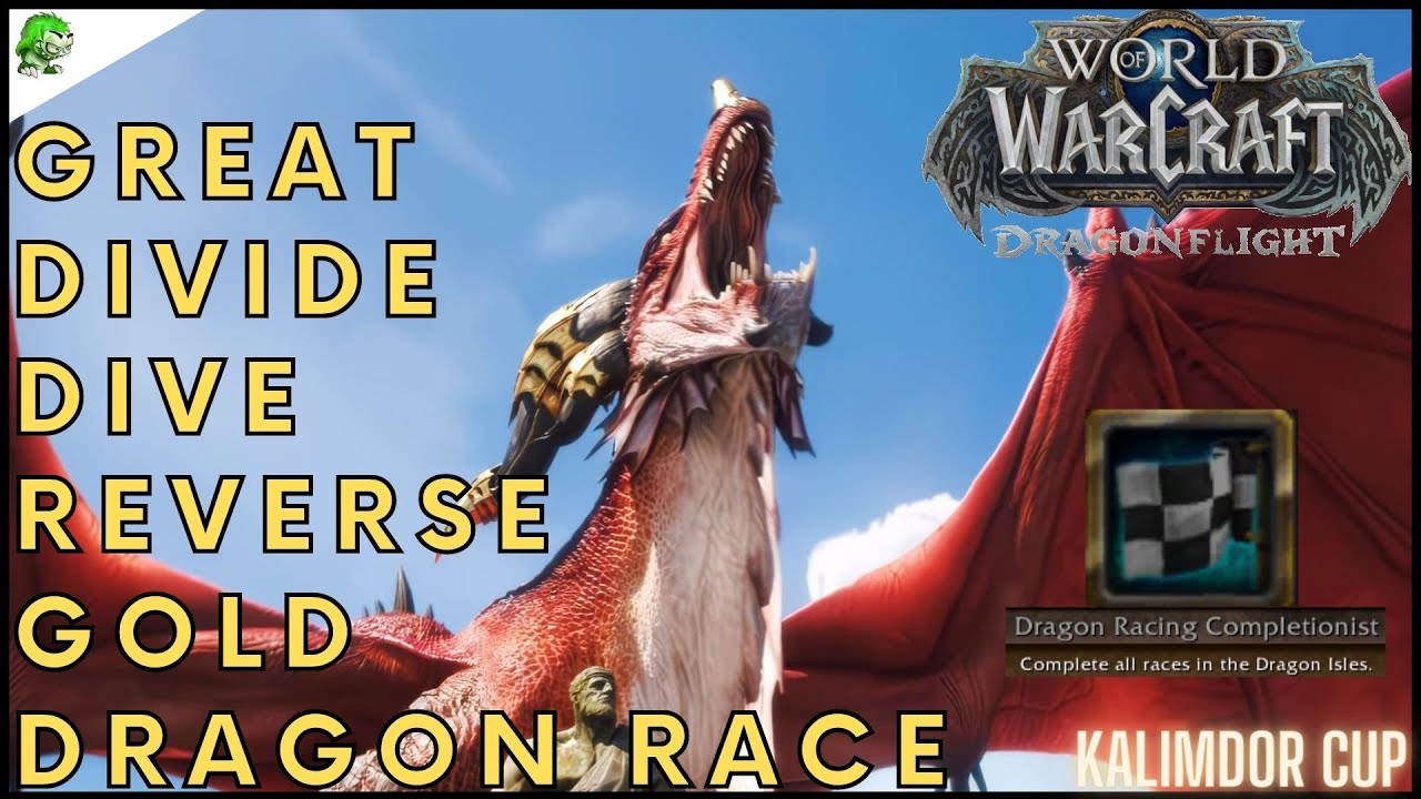 Dragonflight Great Divide Dive Reverse Gold Dragon Race
