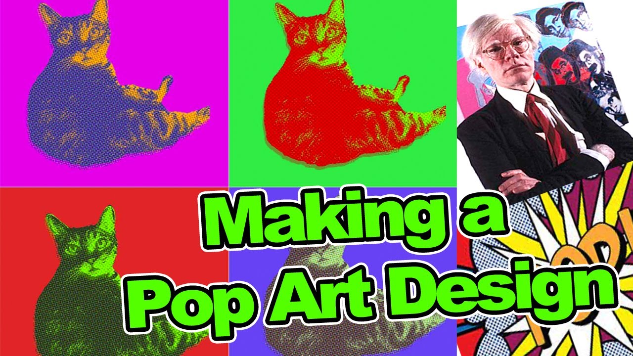 How to make a Pop Art Design using Photopea. YouTube