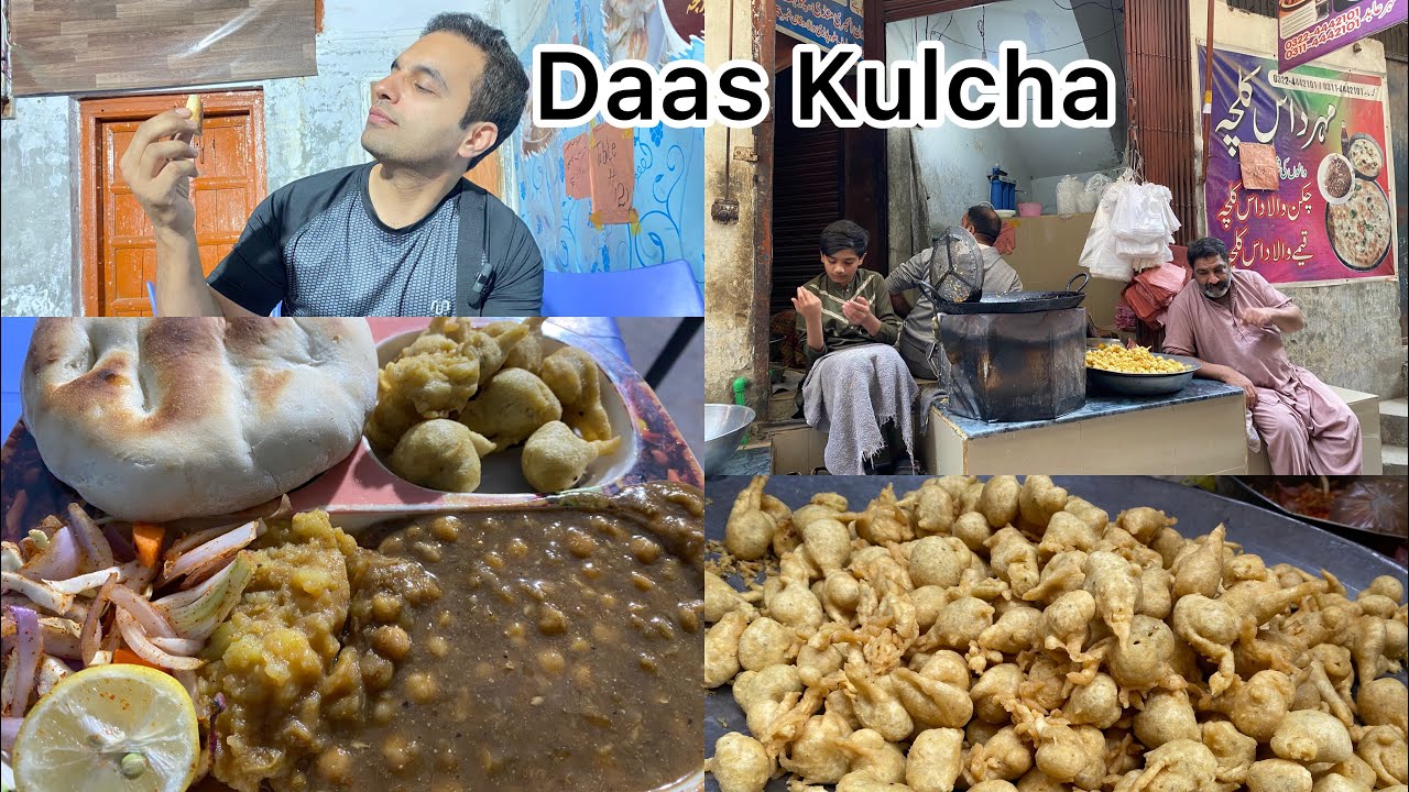 Only 50$ cents Daas Kulcha 200 years old shop Mochi gate Lahore tasty amazing Naan 🫓