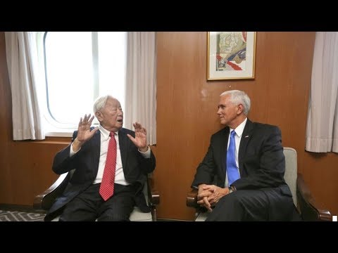 美国副总统彭斯公开挺台贬共