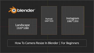 How To Resize Camera In Blender | only 1 minute screenshot 4