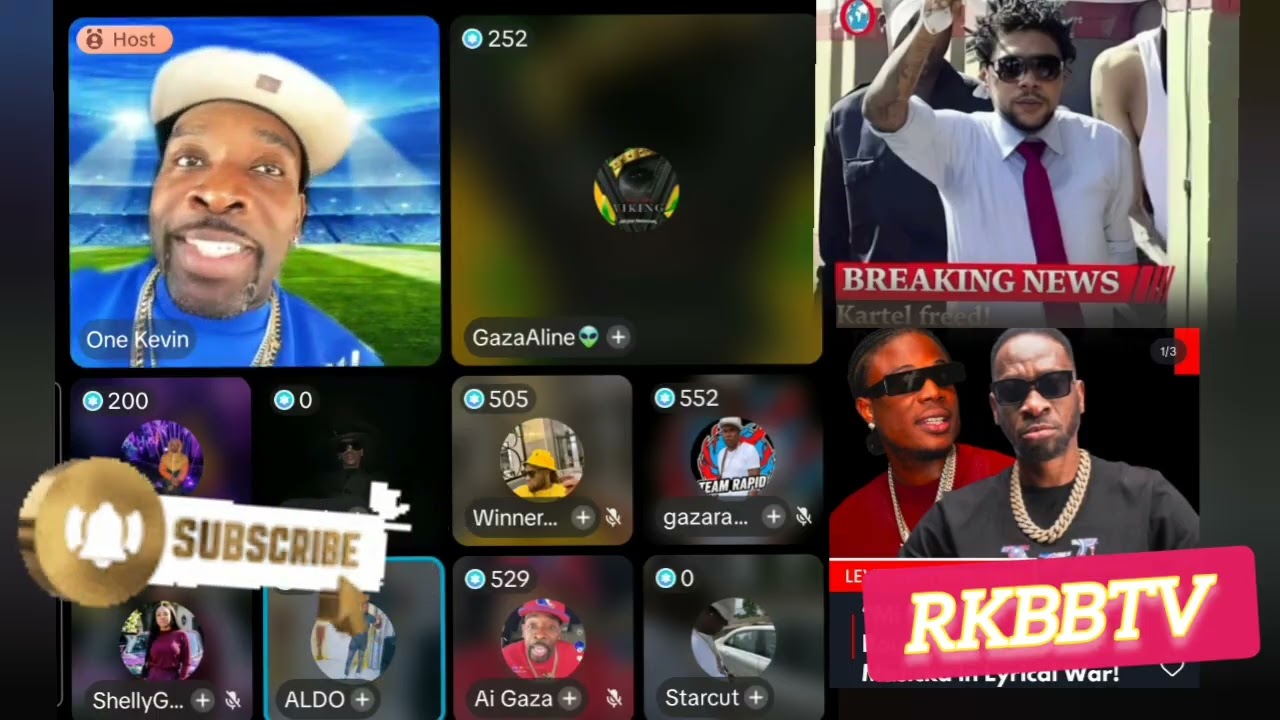 One Kevin he will Damage MASICKA & Bounty Killer One more time again. Killer apologise to Gaza Fans 