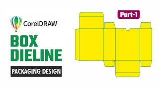 Box Dieline in CorelDraw - Packing Design