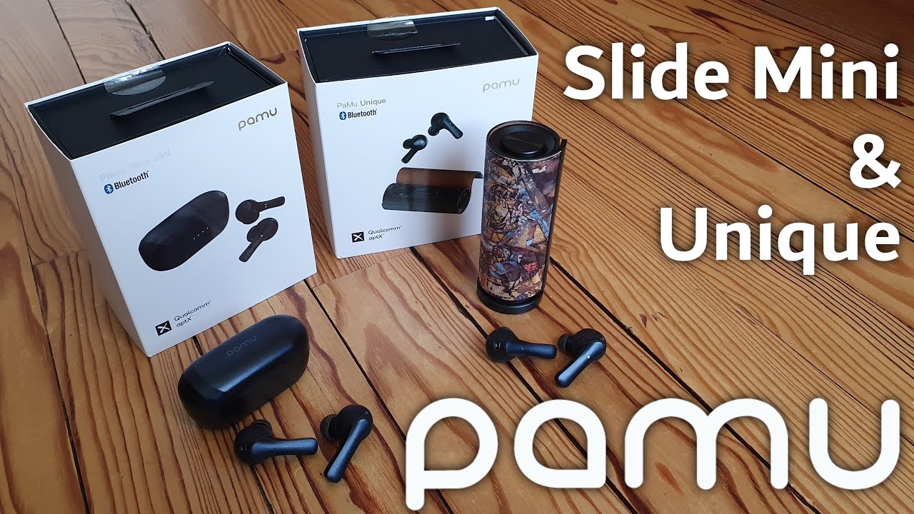 Pamu Slide Mini et Pamu Unique 🔊 des intras convaincants et aptX pour moins de 100€ !