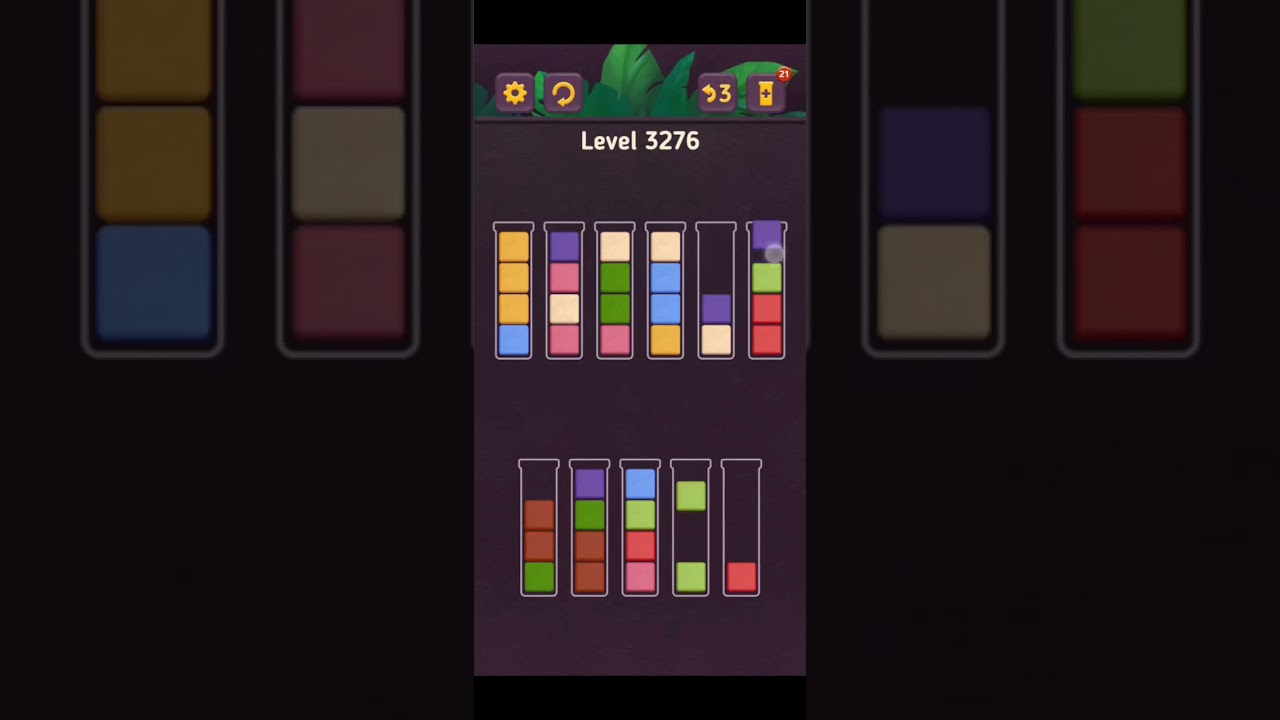 Complete Block King Sort Puzzle Level 3276