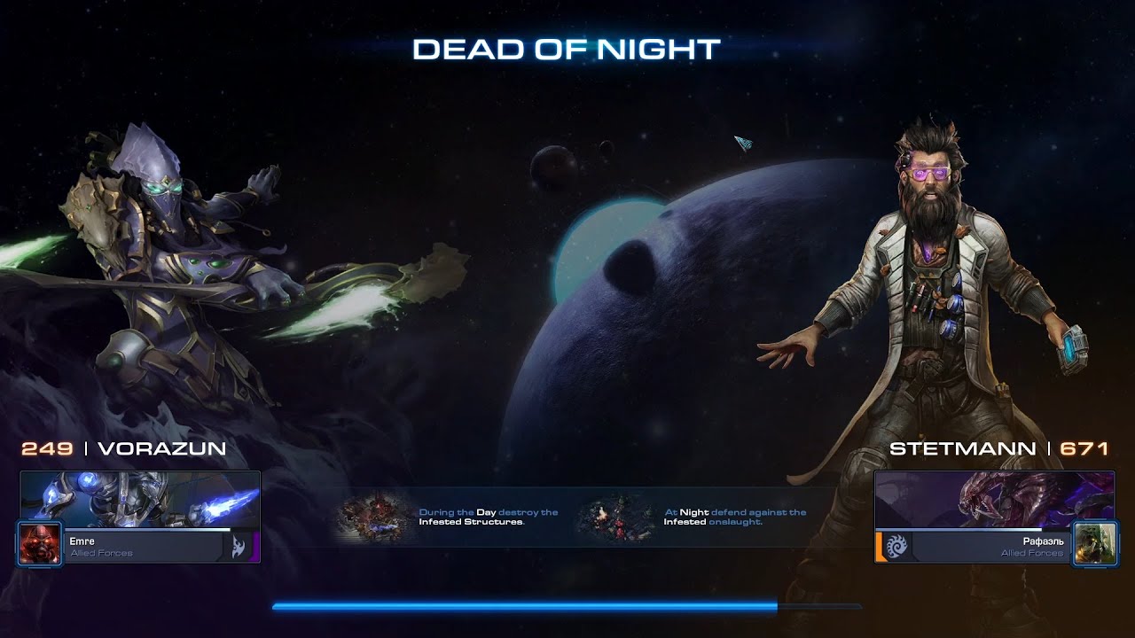 StarCraft 2 Co-op Brutal Dead of Night Cleared | Vorazun ft. Stetmann – Shadow Control + Mecha Swarm