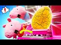 Свинка Пеппа и необычное яйцо! Видео для детей про игрушки Свинка Пеппа на русском языке