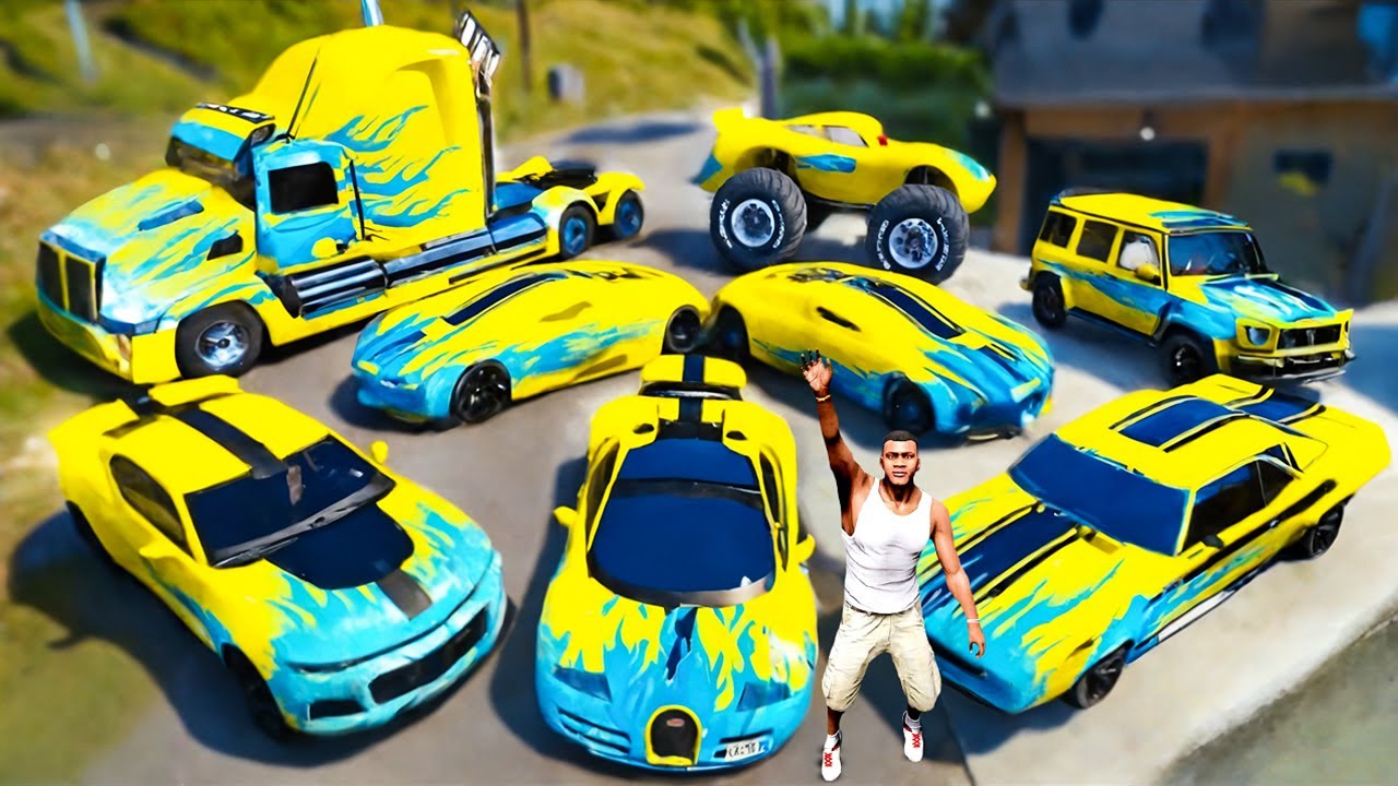 Franklin Touch Turns ANYTHING BECOME DIAMOND In GTA 5