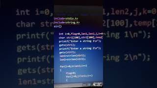 remove common alphabet from string 2 in C Programming