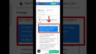 ₹1 me 1 million views kaise badhaye | how to buy twitter tweet views #tweet #shorts #smm