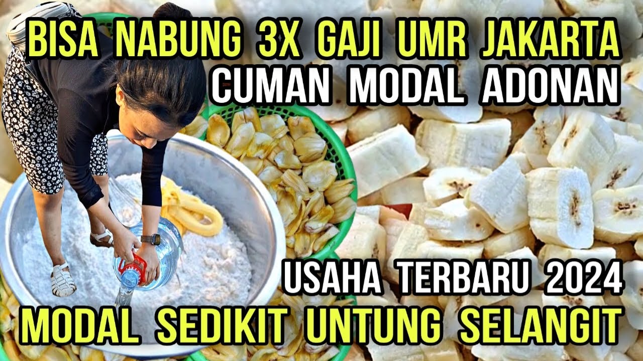 IDE USAHA TERBARU !! CUMAN MODAL ADONAN BISA NABUNG 3X GAJI UMR JAKARTA/ BULAN DARI HASIL JUALAN INI